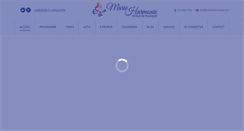 Desktop Screenshot of marieharmonie.com
